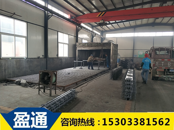 河北橋面伸縮縫車間-噴漆房